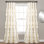 Panneau de rideau simple semi-transparent Kemmy