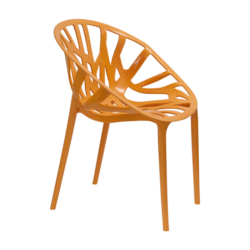 Chaise d'appoint Frankie, Orange