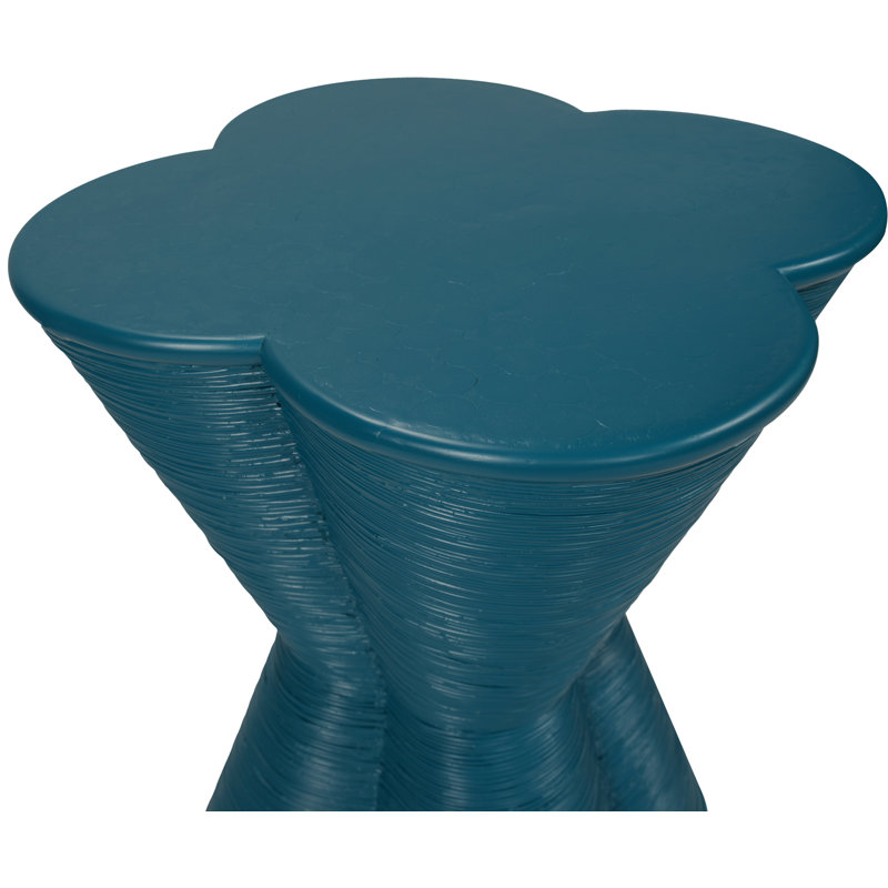 Block End Table, Pacific Blue