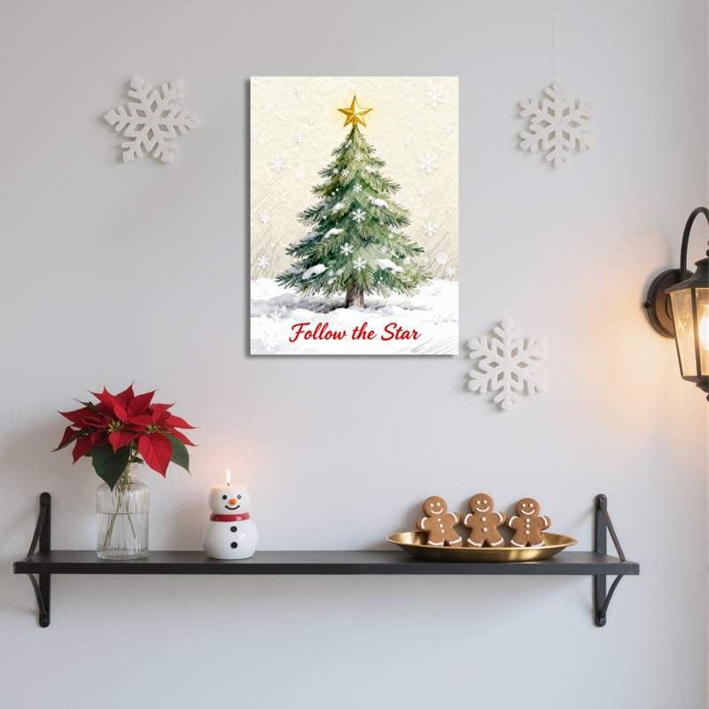 Arbre, art mural sur toile, H 30 po x l 20 po