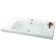 Brayden Studio® Hernandes 17.72'' Glossy White Vitreous China Rectangular Bathroom Sink with Overflow