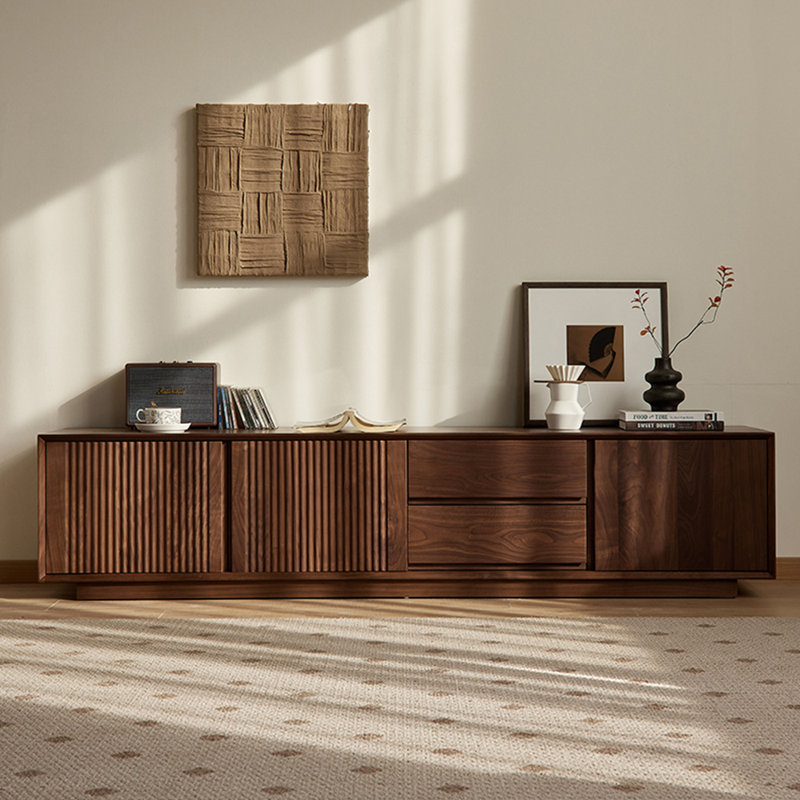 Meuble télé de rangement de style européen