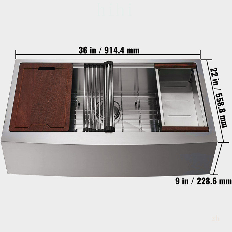 Drop-In Single Bowl Stainless Steel Kitchen Sink