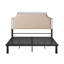 Grand lit plateforme tapissier Jerwan-286236808