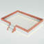 Grand lit de plancher tapissier avec clôture-348259153-348259167