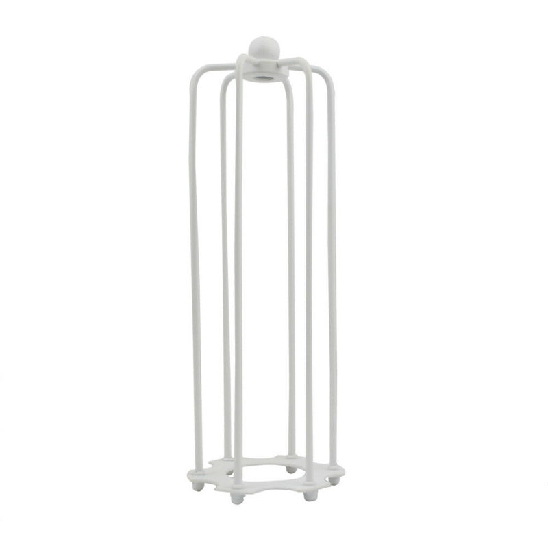 23cm H Metal Novelty Lamp Shade, White