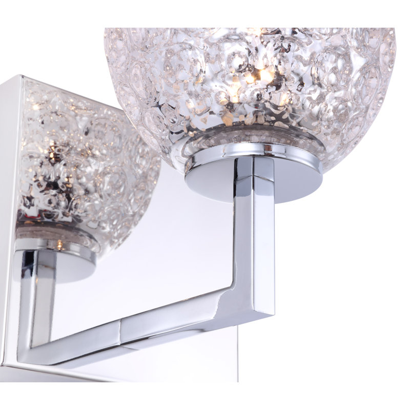 Herr Bath Sconce, Mercury Crystal Ball, Halogen