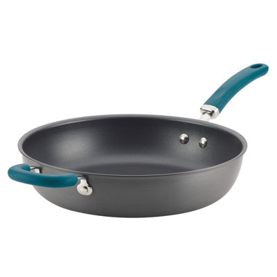 Rachael Ray Create Delicious Hard Anodized Nonstick Induction Deep Frying Pan / Skillet