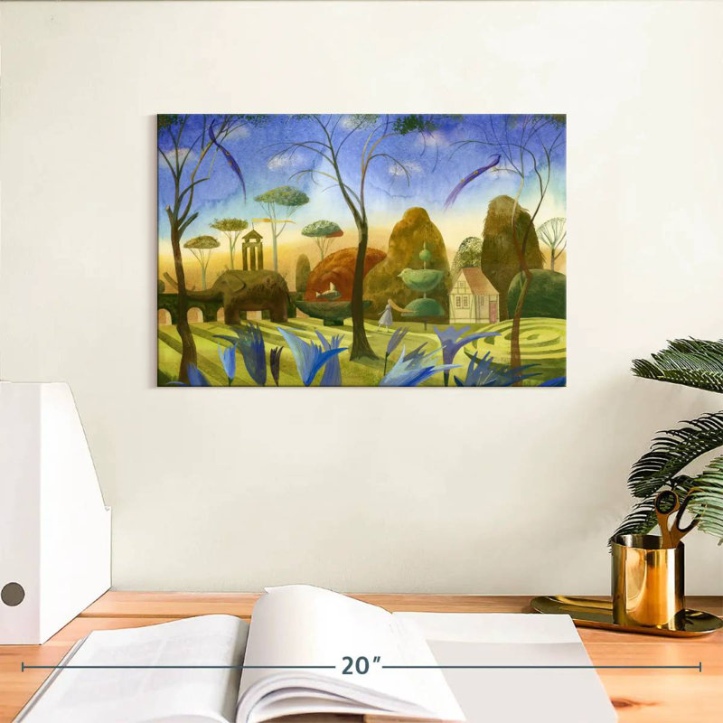 Senne The Magic Garden, 8" H x 12" W