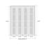 Portes coulissantes doubles pliantes pour placard 72 x 80 pouces Ego 5005 Chêne Cognac, rails robustes, moulures, garnitures, quincaillerie, bois massif, portes de placard de chambre-99701251-99701246