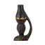 Ensemble de 3 statues en bois Eisner
