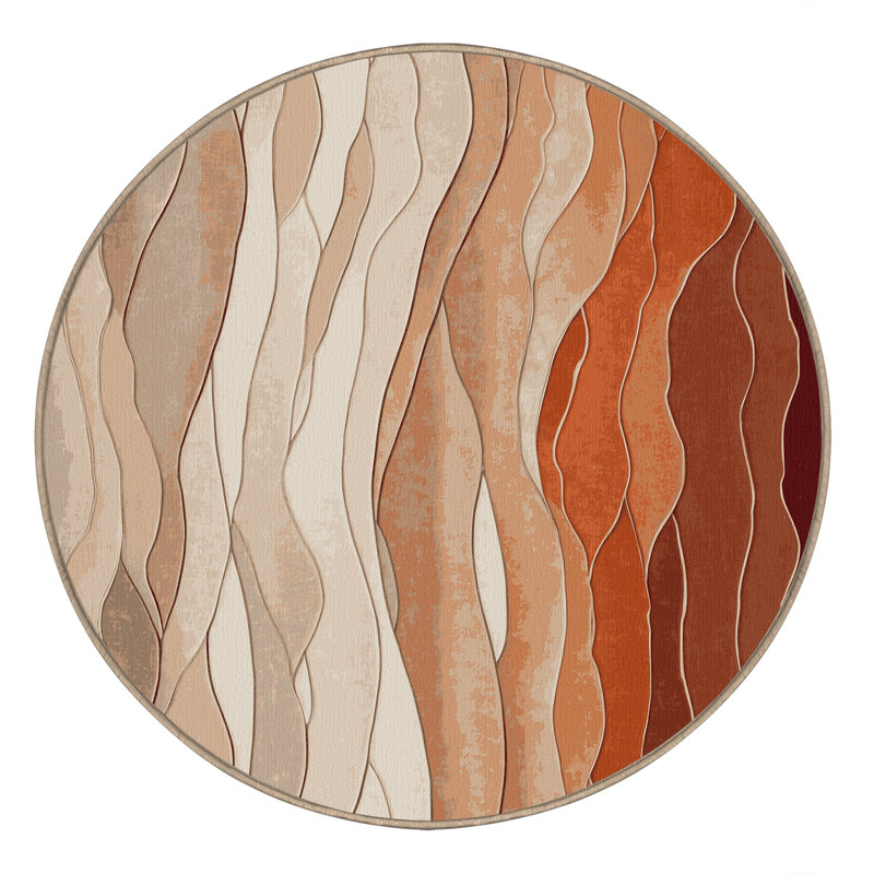 Whispering Sands Rug, Round 8'