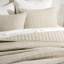 Ensemble de courtepointe 100% coton gaufré Stonewashed-119236246-119236245