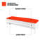 Banc rembourré orange-1402056732