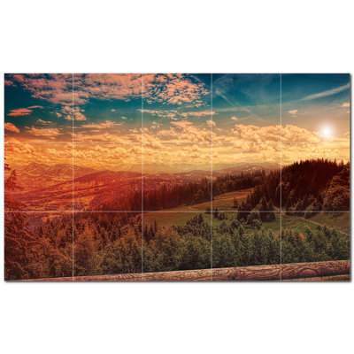 Panneau décoratif en céramique satinée 6 po x 6 po