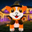 Corgi gonflable 5,4 pi avec ailes du diable