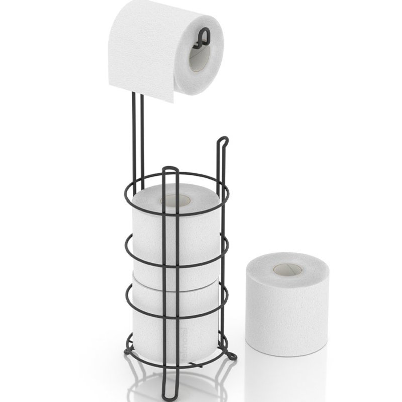 Dorrian Free Standing Toilet Paper Holder