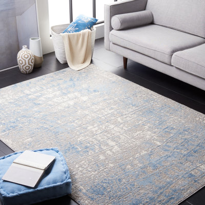 Tapis abstrait Lagoon Performance