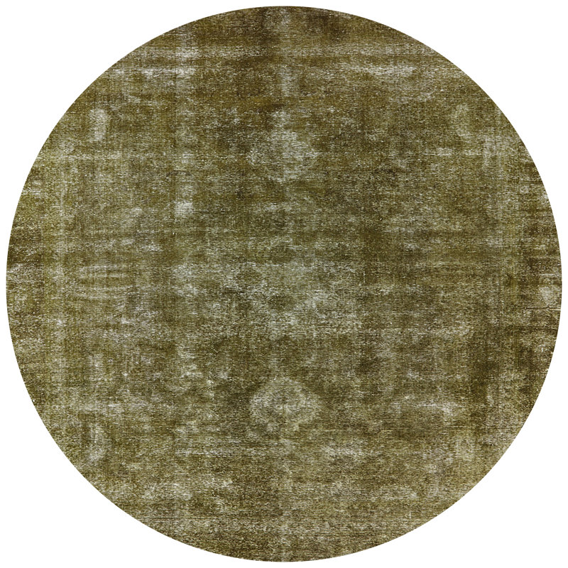 Oriental Indoor Rug, Round 5'
