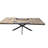 55.1-70.9 Inch Retro Rectangular Extendable Dining Table-604856038