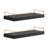 Havina Two-Piece Floating Shelf Set with Railings-119045537