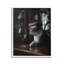 «Classy Cat at Bar», estampe numérique encadrée par Ziwei Li-98908911-98908910