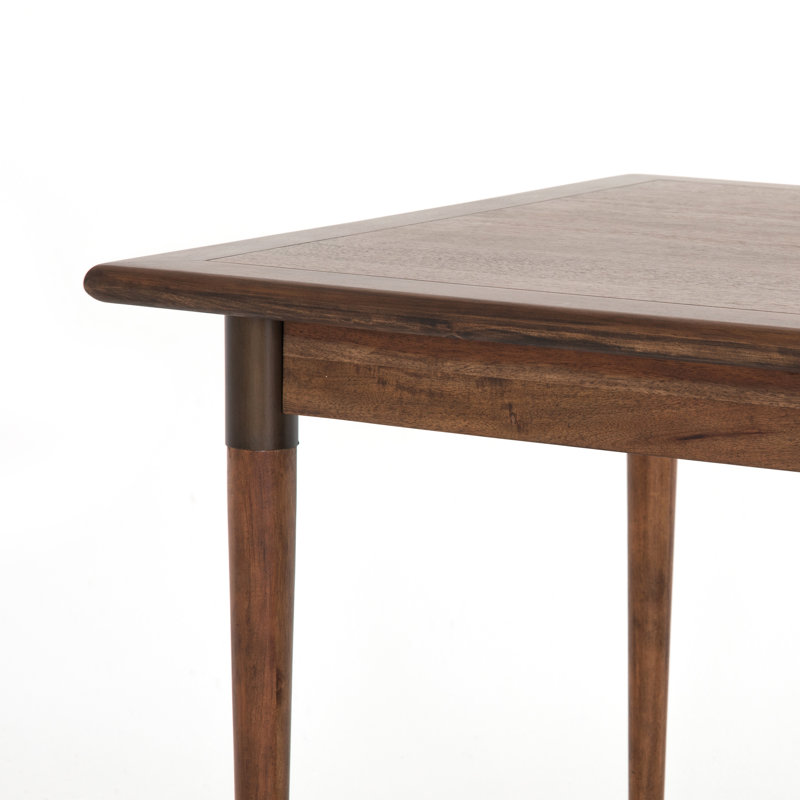 Harper Solid Wood Dining Table, Walnut