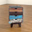 Paquette 50cm W Solid Wood Bedside Table