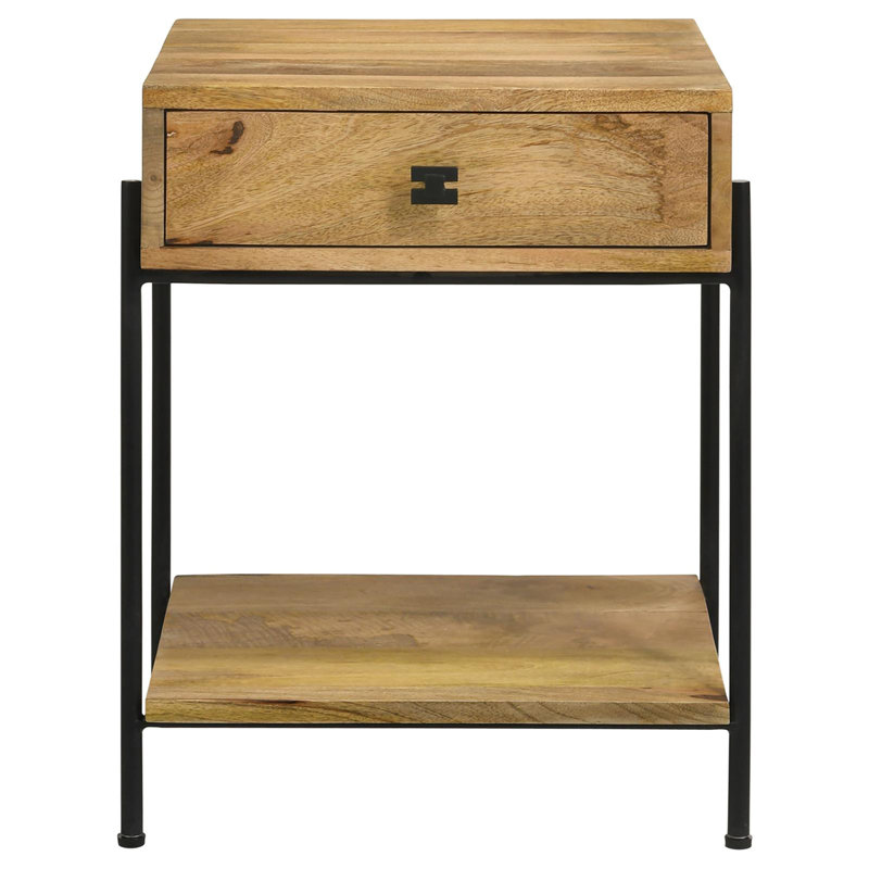 Table d'appoint avec tablette inférieure
