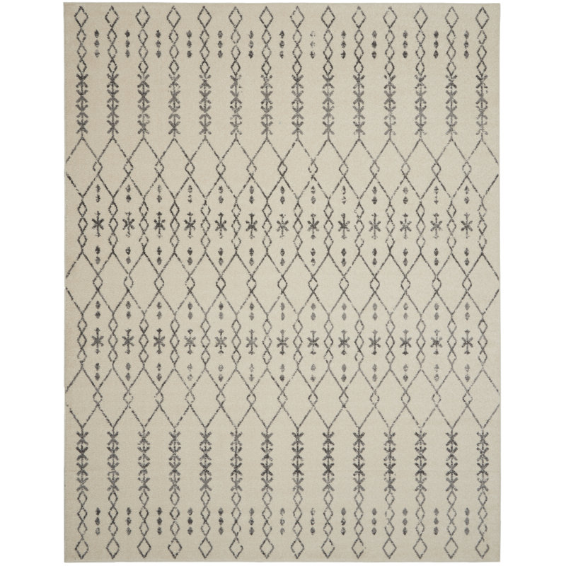 Church Street Geometric Indoor Rug, Rectangle 8' x 10'