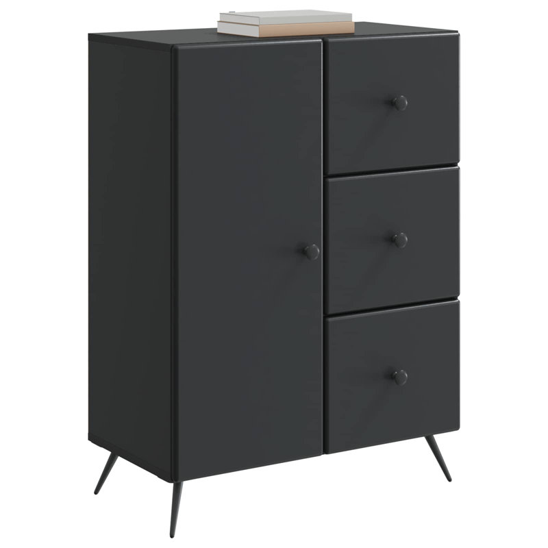 66cm Sideboard, Black