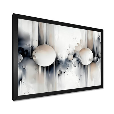 Suprematist Composition Of Grey Balance I - Abstract Suprematism Wall Art