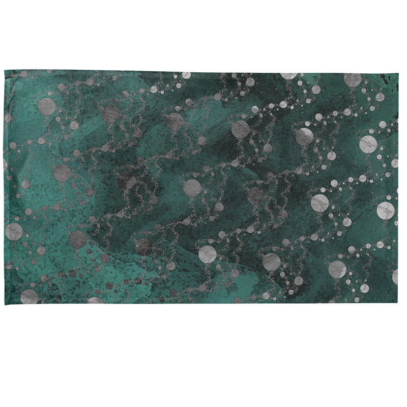 Mcguigan Tea Towel Kitchen Towel, Poly Twill, Teal