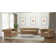 Chesterfield Hanna 2 Seater Sofa with Sleeping Function Made of Velvet Fabric with Solid Wood Legs