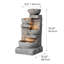  Teamson Home 84.5 cm Cascading Bowls & Stacked Stones LED Outdoor Water Fountains-129687775