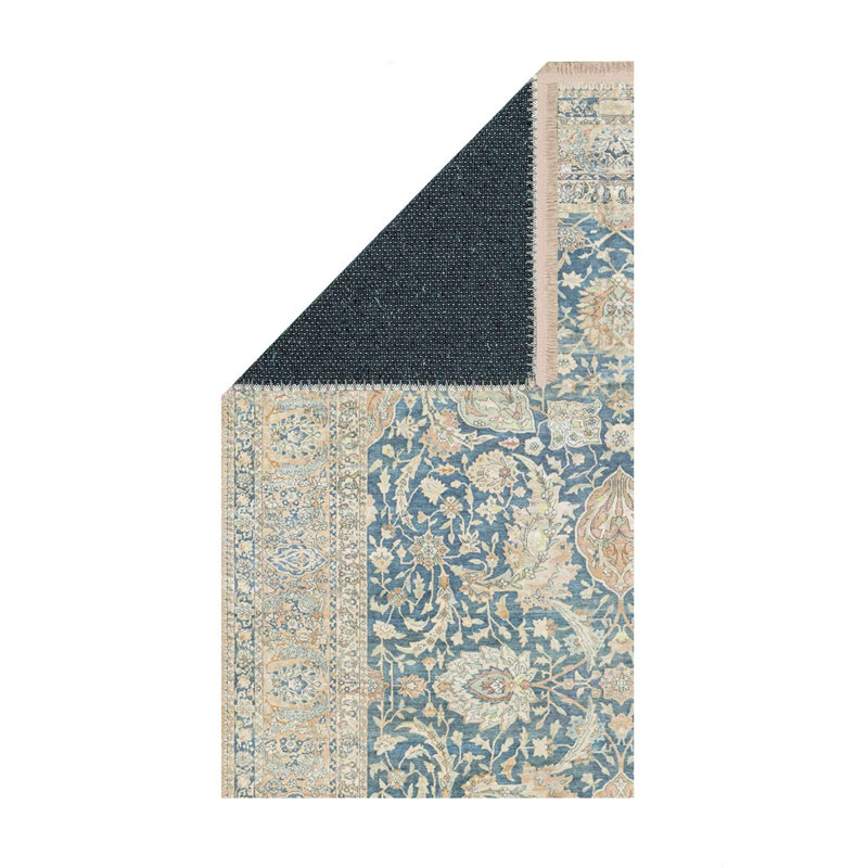 Tapis sarcelle Artisanal
