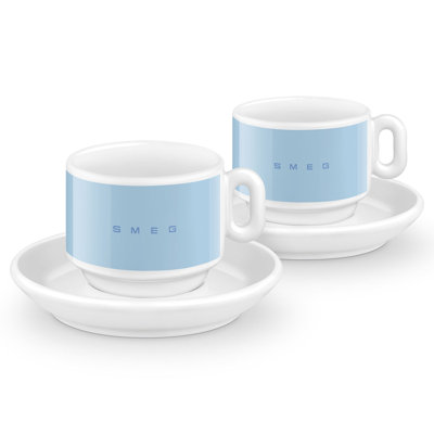 50's Style Espresso Cups, Set of 2