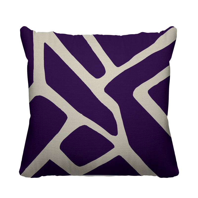 Tianna Abstract Square Indoor Pillow Cover, 20" x 20"