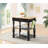 Black Kitchen Island