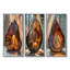 Glissade en bois d'ambre ondulant à travers les bois I - Collection d'art mural Green Forest-1148944289-1148944294-1148944297