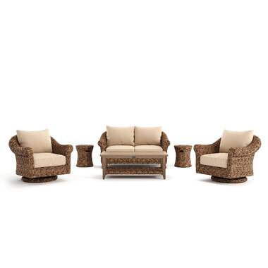 Tommy Bahama Outdoor Harbor Isle 5 - Person Outdoor Seating Group with  Cushions - Wayfair Canada