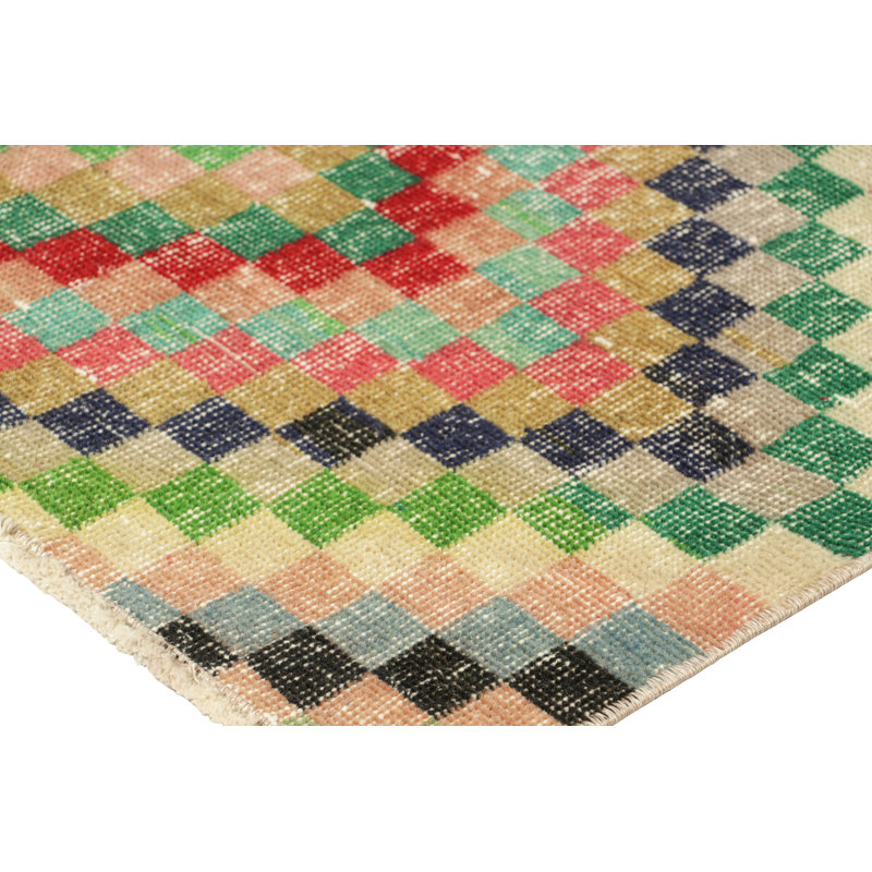 One-of-a-Kind 1'11"X3'11" Hand Knotted Area Rug
