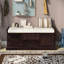 Banc de rangement avec 2 tiroirs et 2 armoires-640485008