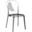 Parisienne Transparent Chair with Polycarbonate Seat-1387943083