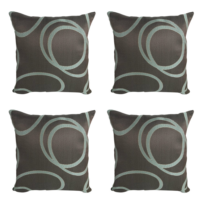 Abstract Square Throw Pillow Cover