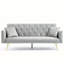 Canapé-lit rembourré de style moderne 71,65 po-351605426