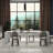 Multifunctional extendable console table-907173521