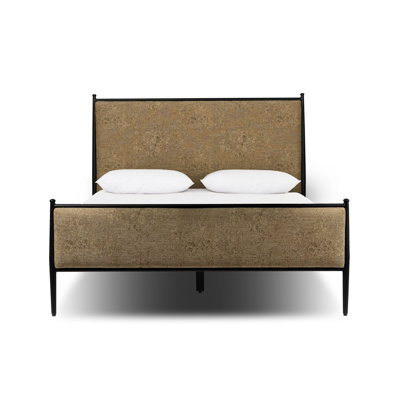 Bucknam Upholstered Metal Bed