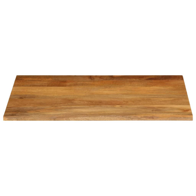 Plateau de table en bois de manguier vidaXL, H 1 po x l 35,4 po x P 31,5 po