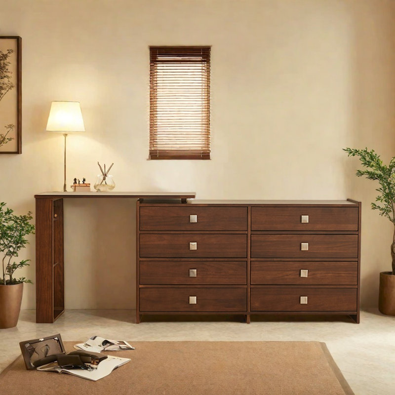 Commode rétro légère et luxueuse